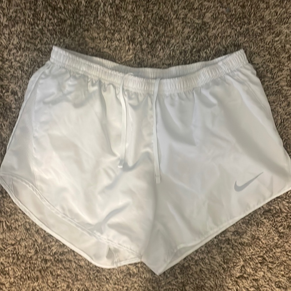 White Nike Shorts